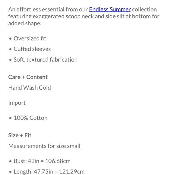 • free people maxi top cream calypso tunic • - Picture 5 of 5